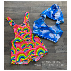 Dungarees double print set - Customisable