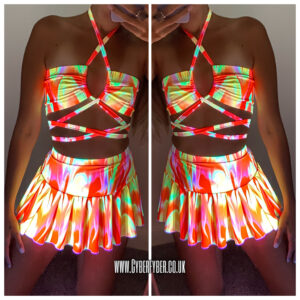 Pleat mini skirt- Customisable
