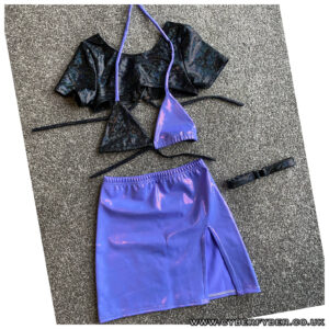 Premade - lilac & black set  - XS