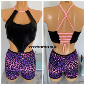 Premade - animal ombre bodysuit - XS