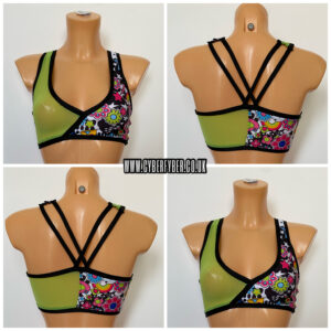 Premade - half mesh top - XS