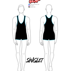 Mens Wrestling singlet  - Customisable